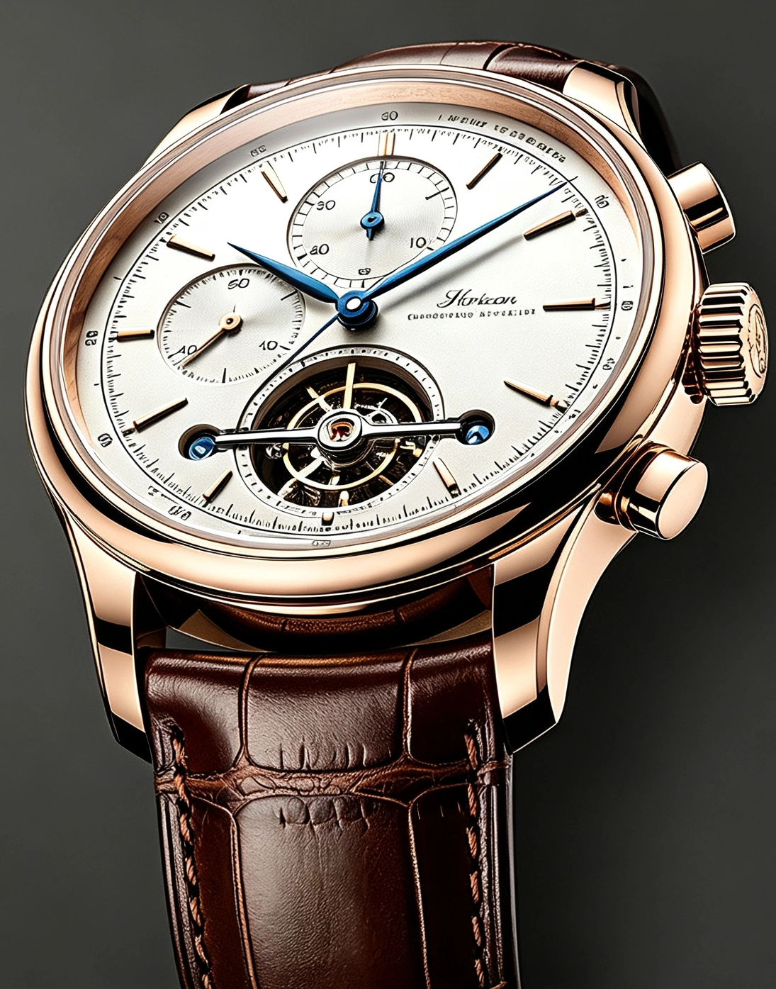 Watch case side profile